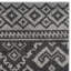 Tapis argenté / noir Nicarla-17572222