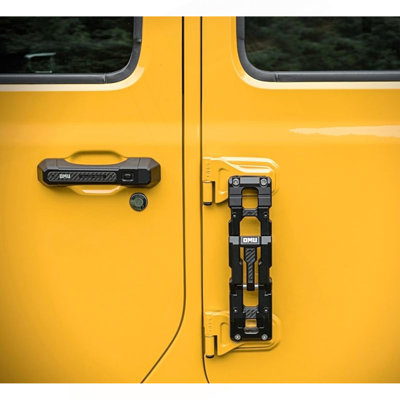 Charnière de porte en aluminium avec charnière de porte pliante compatible avec les modèles Jeep Wrangler JK 2007-2017, Jeep Wrangler JL 2018-2025 et Gladiator Jeep 2020-2025