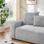 Canapé spacieux à 4 places avec 4 coussins décoratifs, pour plus de confort et de style dans les salons modernes-866425857