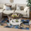 Table basse rustique Farmhouse