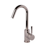 Cigno Single Hole Bathroom Faucet with Drain Assembly