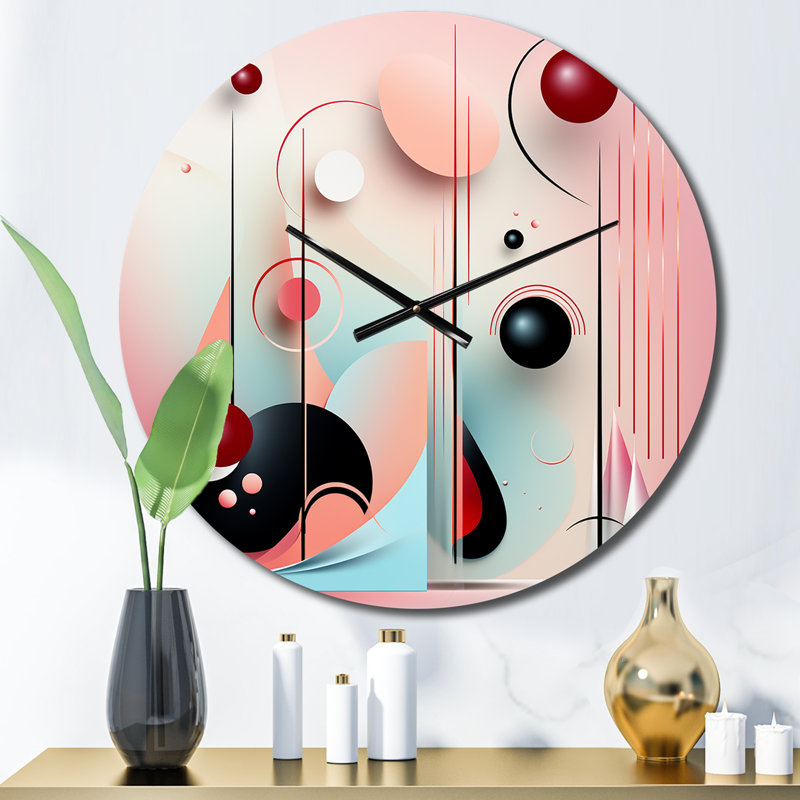 Horloge murale en métal, Petit