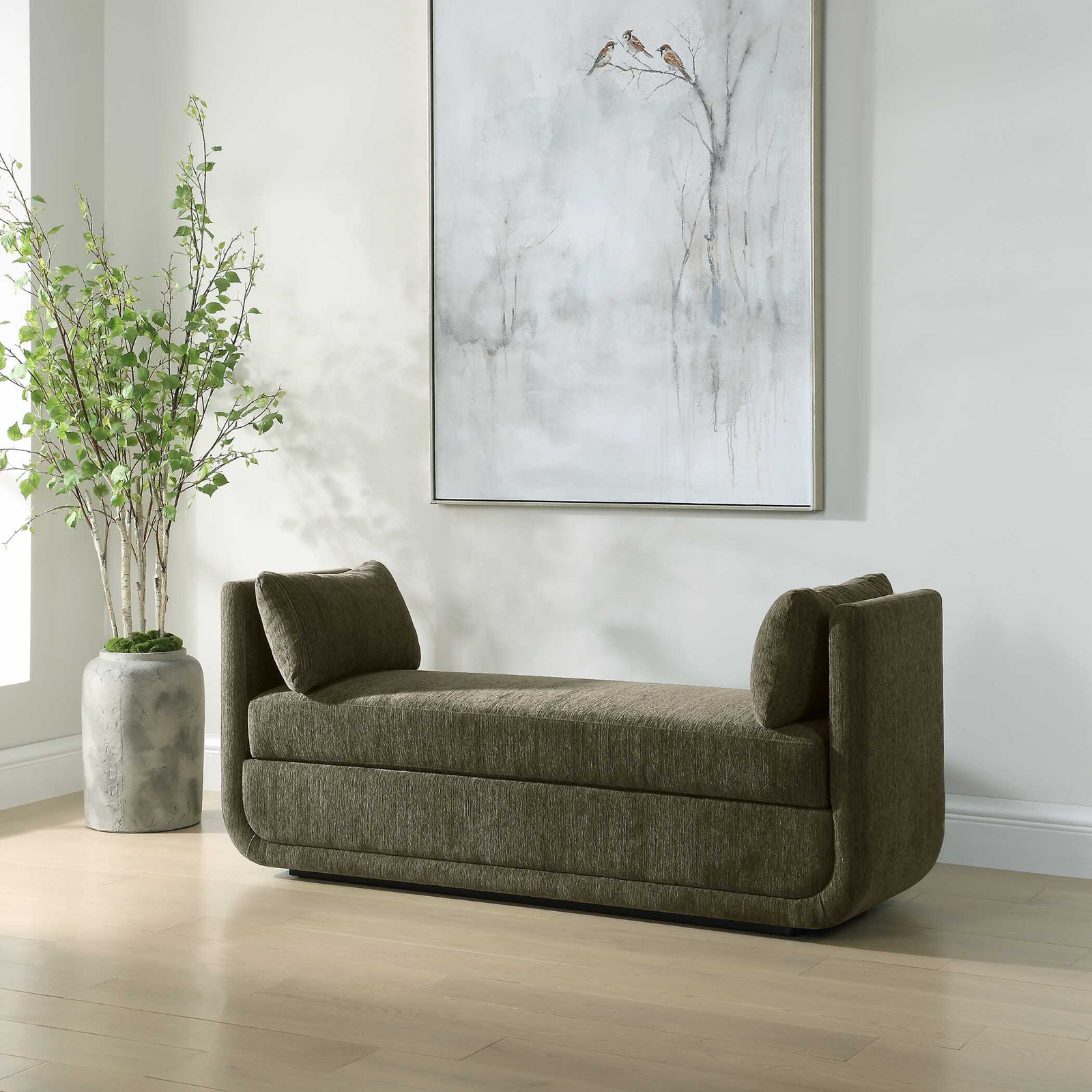 Uttermost Abound 60" Entryway Bench