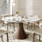 Stone Round Boydton With 4/6 Premium Solid Wood Leather Upholstered Dining Chairs For Kitchen/Dining Room-1663682359-1663007668-1663682361