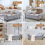 Banc de rangement en tissu-28412531-28412530