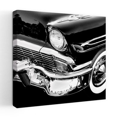 Voiture rétro, art contemporain