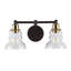 Meuble-lavabo industriel rétro en métal / verre Swartwood-584477102-643797611