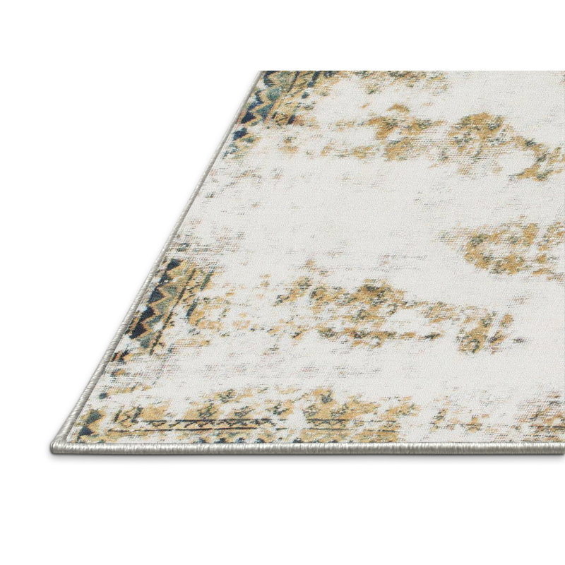 Abstract Indoor Rug, Rectangle 5' x 8'