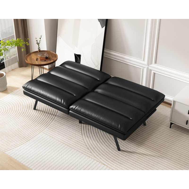 Broumov 3 Seater Sofa Bed, Black