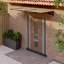 Dakota Fields 90cm D Polycarbonate Cover Retractable Door / Window Awning-1041691443-1041691453