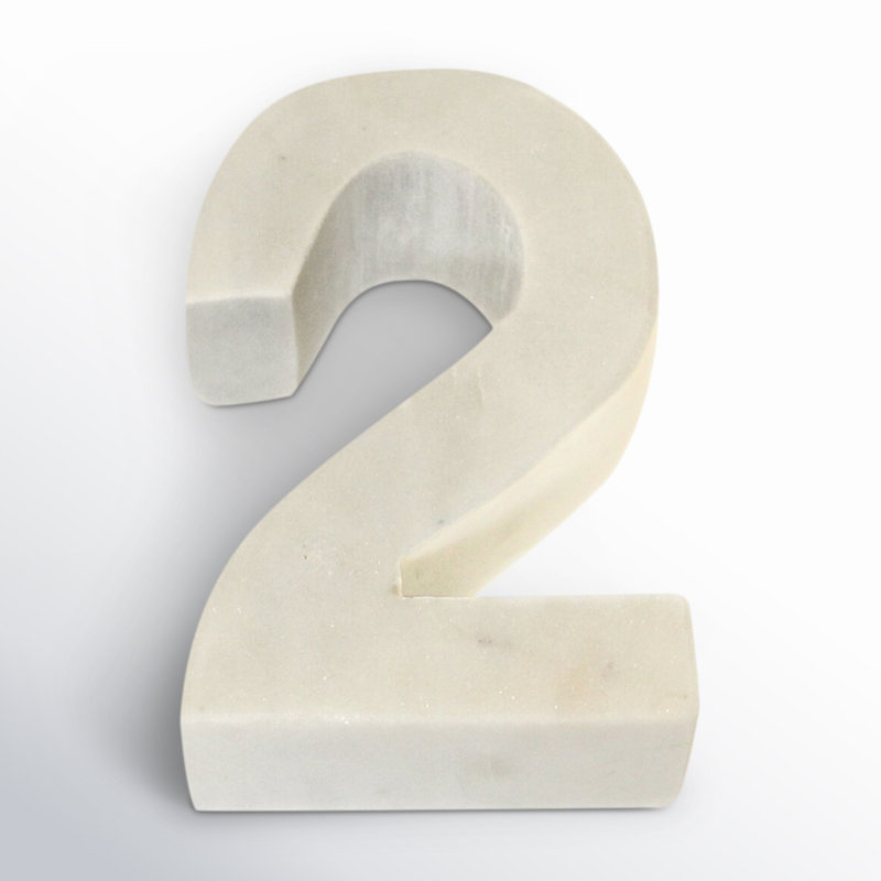Zendaya Text & Numbers Letter Block, 2