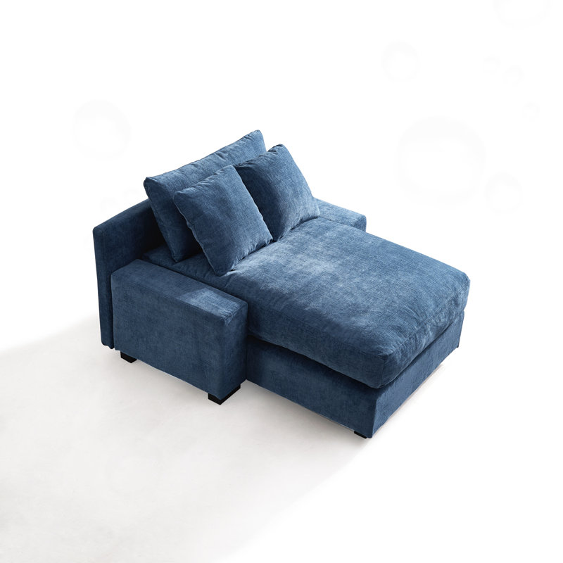 Khailee 48.8, Blue Chenille