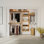 Système d'organisation en bois massif John Louis Home