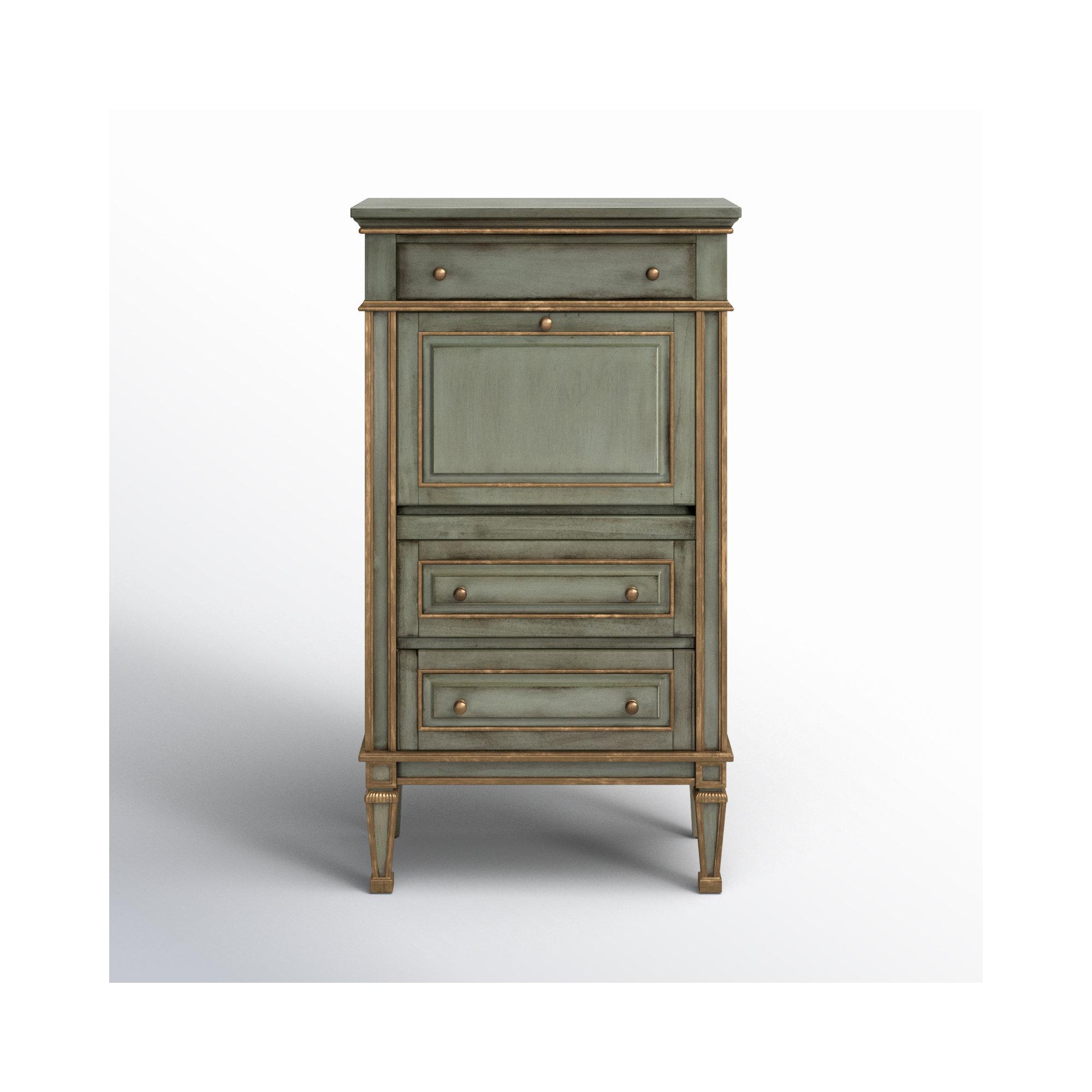 Valmont Storage Cabinet, Green