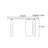 Solid Pine Wood Console Table-730618070
