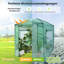 Assylbek 15 Ft W x 20.5 Ft D Hobby Greenhouse