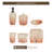 Carruthers Collection for Christmas Complete Bathroom Set Luxury Polyresin Accessories and Stylish Home Decor
