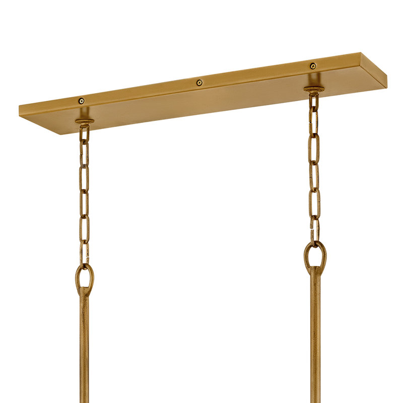 Hinkley Flora Linear Chandelier, Burnished Gold