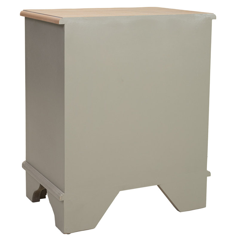 Eadyn 50cm W Manufactured Wood Bedside Table