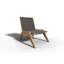 Draper Teak Outdoor Woven Chat Chair
