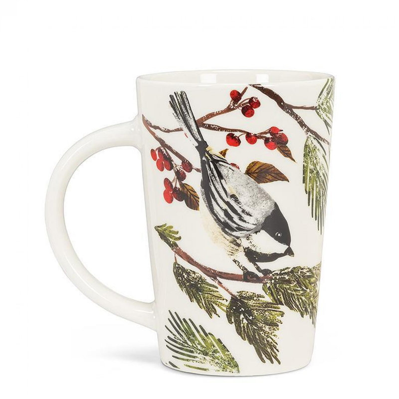 Tasse à mésange sur une branche