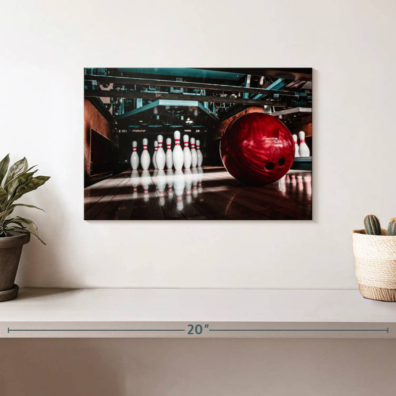 Sireci Bowling Lane, 8" H x 12" W