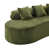 Velours vert olive