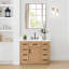 Gavino 42" W Single Bathroom Vanity Set with Mirror-43441227