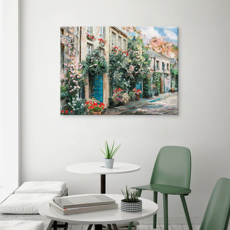 Autour de la courbe - impression sur toile tendue