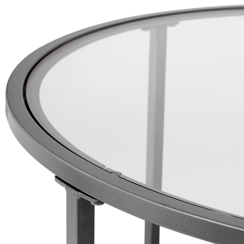 Table basse Lisabelle, Étain