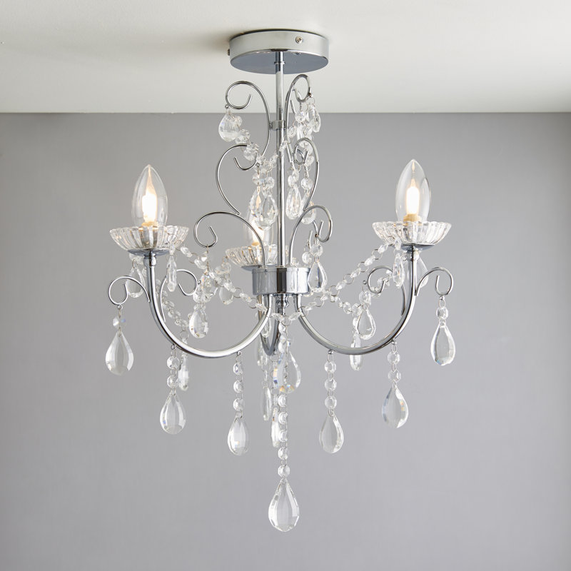 Osias Glass Semi Flush Mount