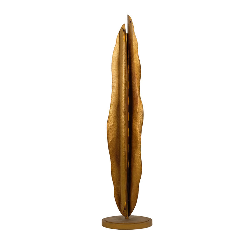 Folia 1 LT Warm Gold Floor Lamp Kalco