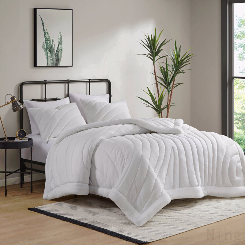 Ensemble d'édredon 3 pièces, Édredon double / grand + 3 pièces supplémentair