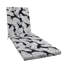 Ensemble de 2 coussins de chaise longue pour l'intérieur et l'extérieur