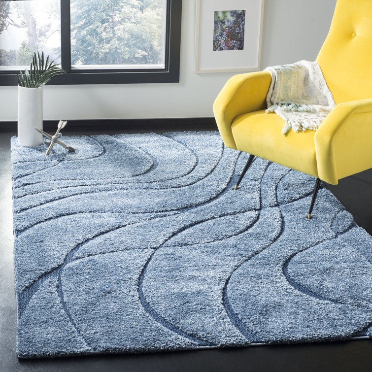 Tapis bleu Ashal
