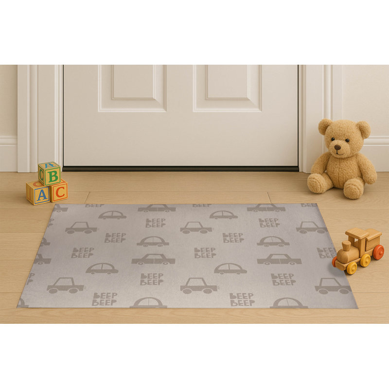 Paillasson Beep Match, Taupe, L 84 po x L 60 po