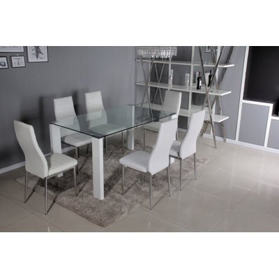 Mentone 6 - Person Dining Set