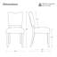 Chaises de salle à manger rembourrées-768456740