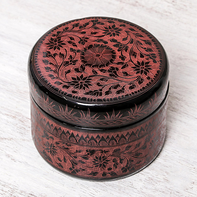 Jacobee Handmade Solid Wood Decorative Box