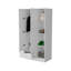 Armoire 2 portes avec compartiment ouvert Cimarron-717835879