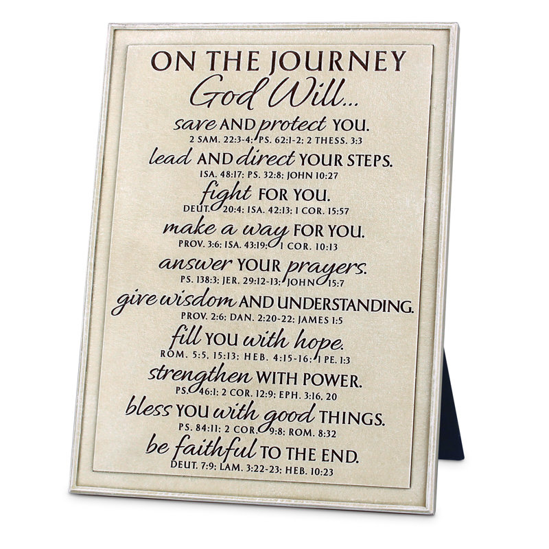 Plaque décorative Ija Word Study Journey
