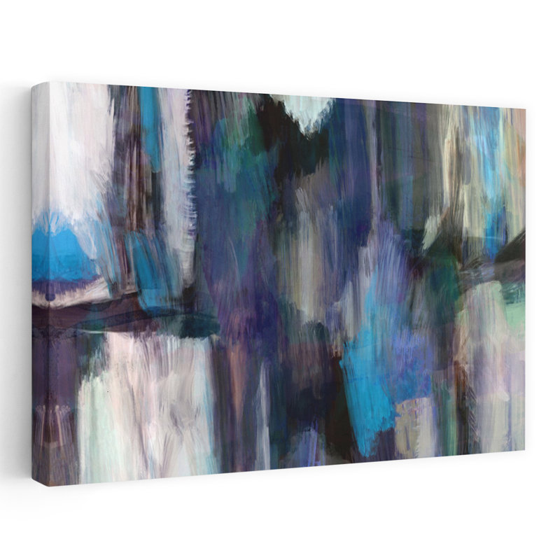 Art contemporain contemporain abstrait, H 36 po x l 24 po