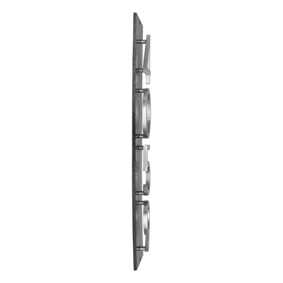 Plaque murale rectangulaire verticale flottante 6 po