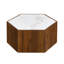Table basse Hexagonal Rustic