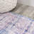 Regis Bohemian Medallion Machine-Washable Blue Rug-440144090