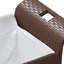 Garden Bench with Cushion Poly Rattan-212513036