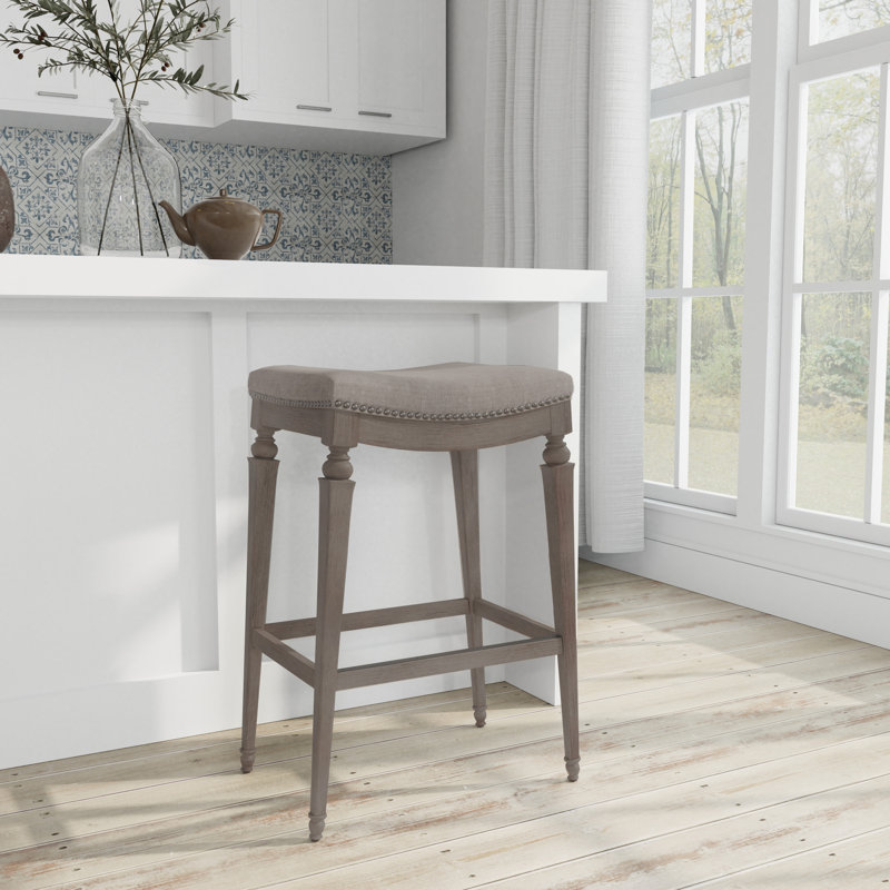 Taormina Upholstered Counter Stool, Counter Stool (27" Seat Height)