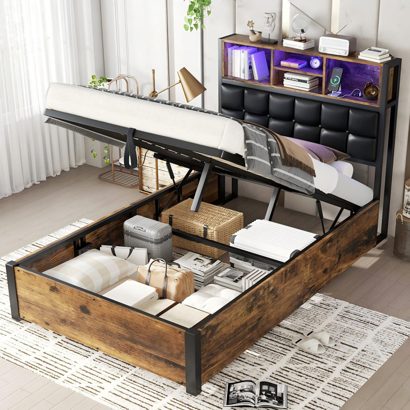 Ottoman Storage Bed, Single (3')