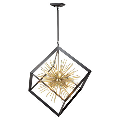 Lustre sphérique Spoutnik à 8 lumières Neuber