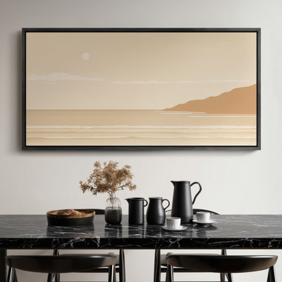 Très grand art mural rétro encadré pour art classique